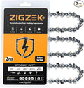 20" Chainsaw Chain 26RS 81 Fits Stihl (PRE 2023 .063" Gauge) MS291, MS271 Farm Boss, MS290,MS261-36390050081, V81 .325"-.063"-81DL (3 Chains)